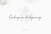 Branch & Bramble Calligraphy Font, a Script Font by Callie Rian & Co. (Thumbnail 8 of 17)