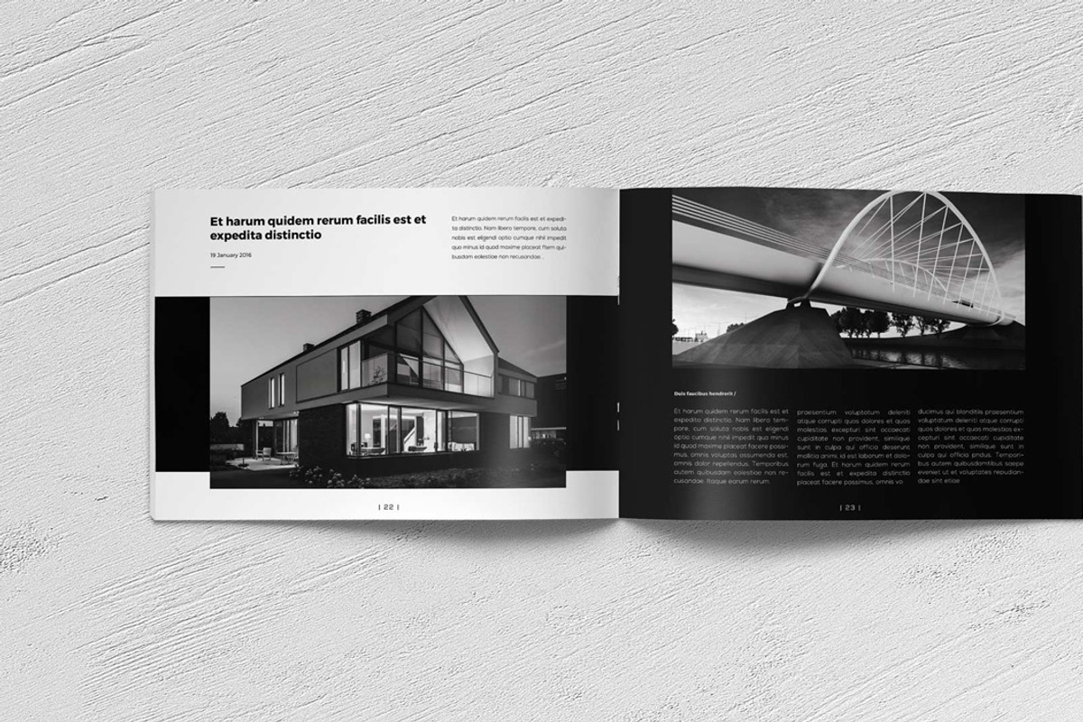 Architecture Brochure, a Brochure Template by New Lines (Photo 2 of 12)