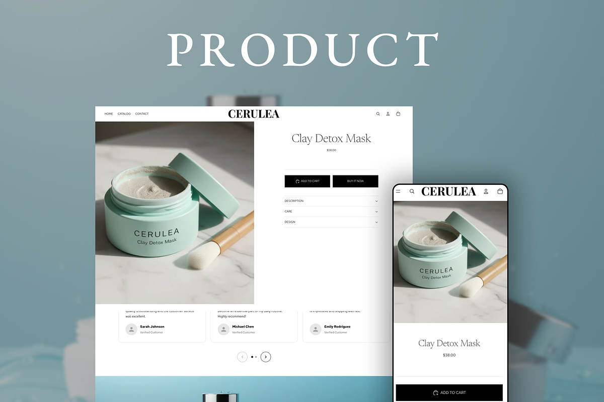 Curela Skincare Theme Shopify 2.0 preview 4