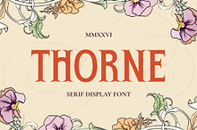 Thorne - Mystical Serif Display