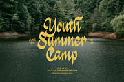 Copenhagen Script, a Script Font by Xelo Graph (Thumbnail 3 of 7)