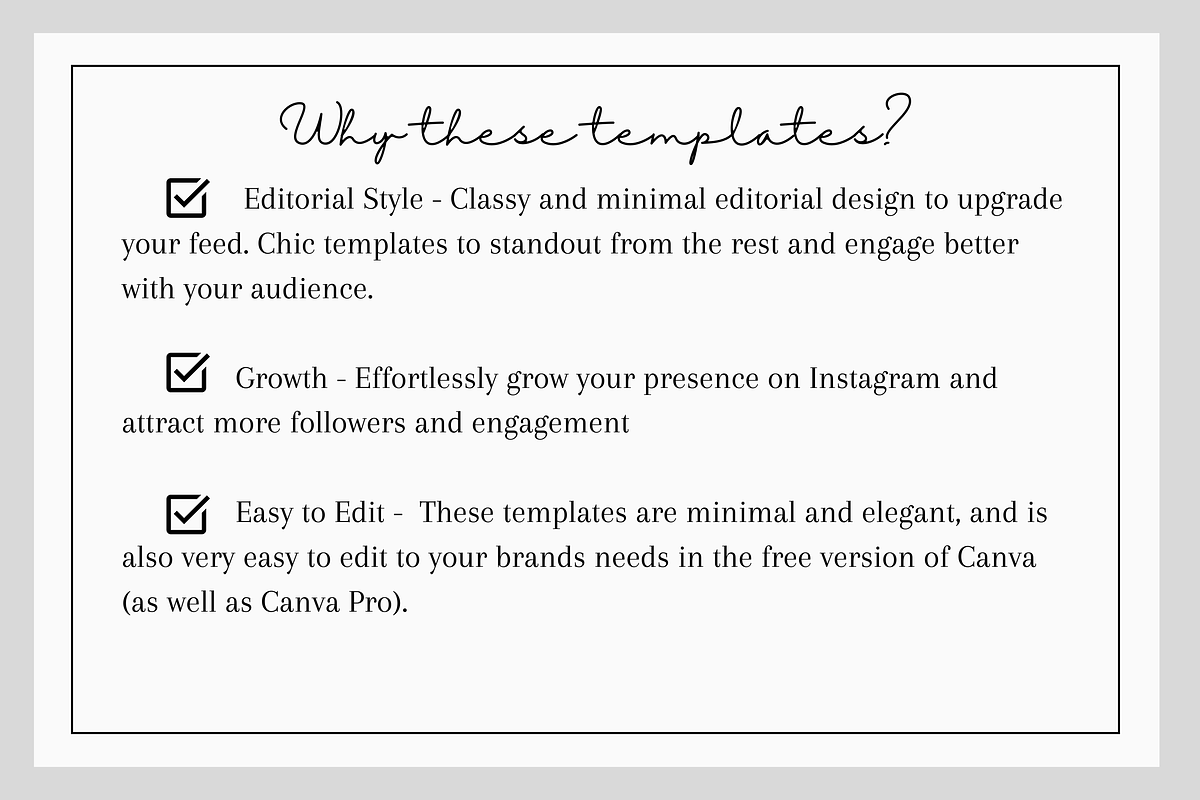 Lux Light Minimal Instagram Template, a Social Media Template by Faytemplates (Photo 6 of 10)