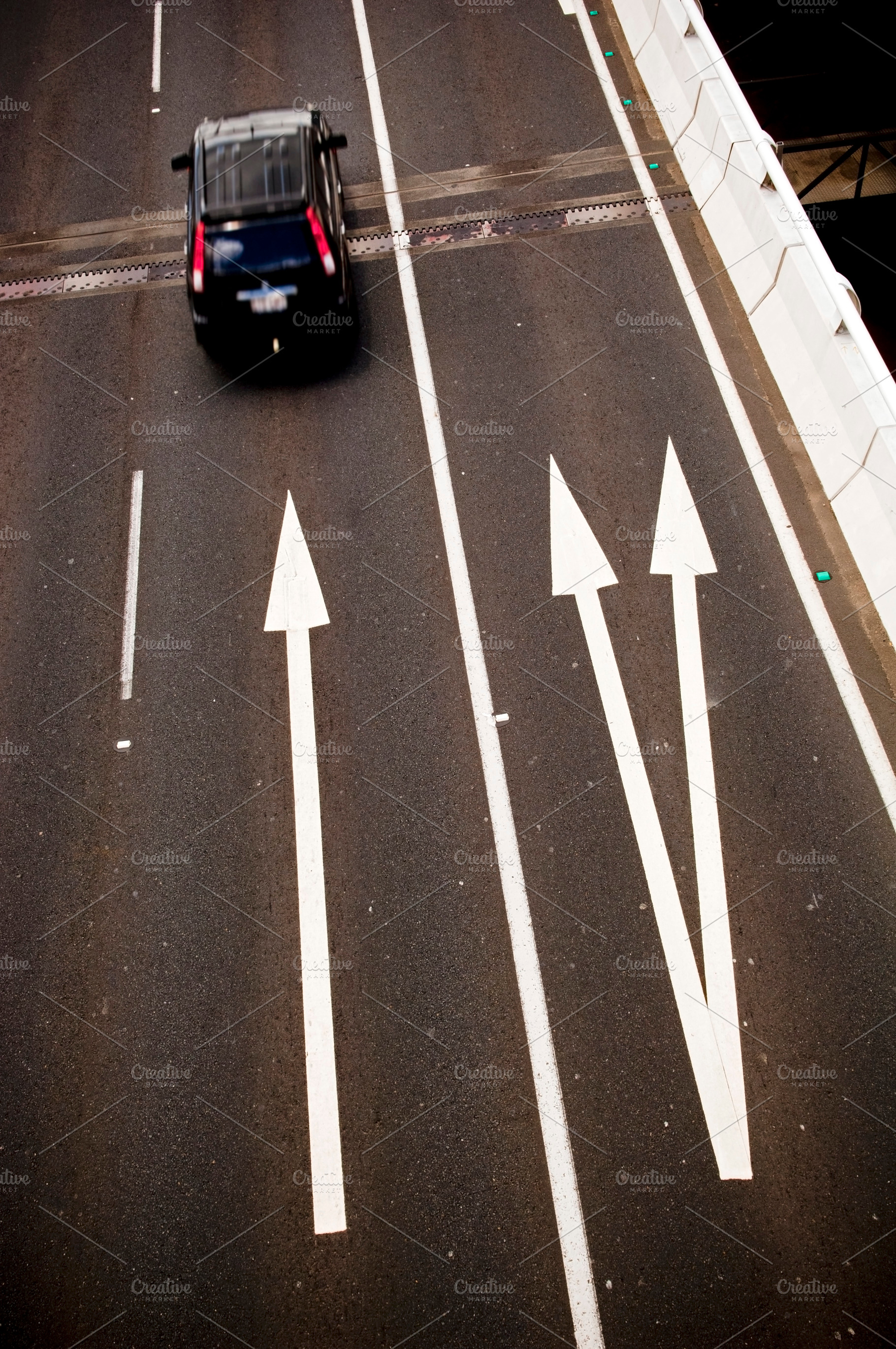 Road Arrows Choose A Direction, an Abstract Photo by THP Creative