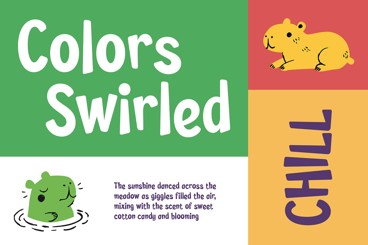 CS Swiper – Cute Font, a Sans Serif Font by Craft Supply Co. (Photo 2 of 8)
