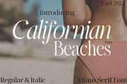 Californian Beaches, a Sans Serif Font by Aditastudios (Thumbnail 1 of 6)