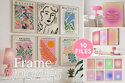 10 Frame Mockup Bundle Pack | PSD, a Mockup by isjakimockups (Thumbnail 1 of 13)