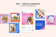 POP Canva Instagram Kit, a Social Media Template by Rose & Co. (Thumbnail 5 of 9)