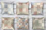 Vintage Cottage Quilt Digital Paper, a Pattern Graphic by LA Design (Thumbnail 6 of 10)