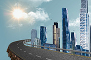 Creative city road isolated, a Transportation Illustration by Nomad (Thumbnail 3 of 5)
