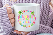 Summer Vibes PNG Colorful Summer Png, an Illustration by DreamArtGraphic (Thumbnail 3 of 4)