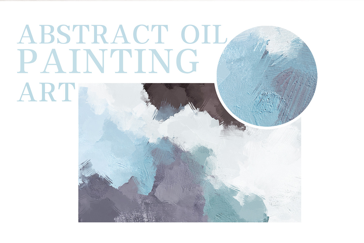 Abstract oil painting art wallpaper, a Wallpaper Graphic by fei long (Photo 5 of 10)
