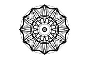 Elegant Mandala Line Art Collection, a Decorative Illustration by NJ Himel (Thumbnail 10 of 101)