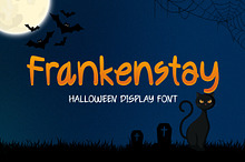 Frankenstay - Halloween Font