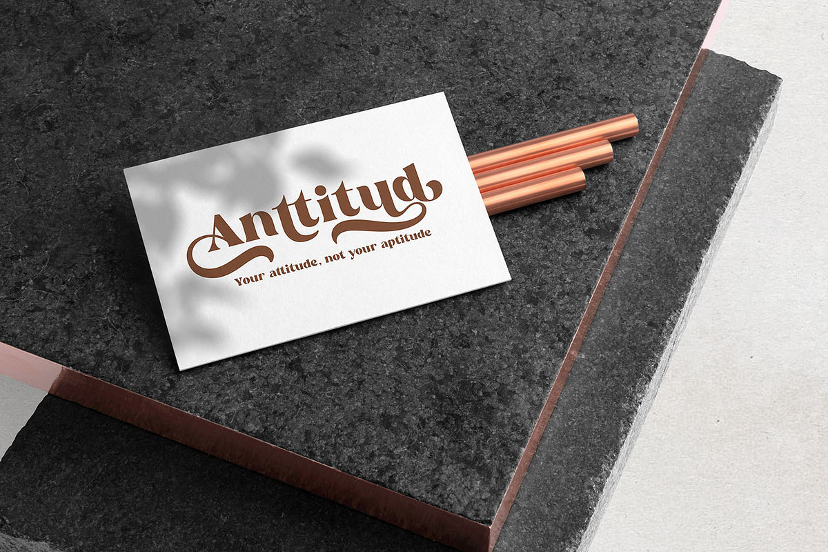 Reikna - Classy Bold Serif preview 5