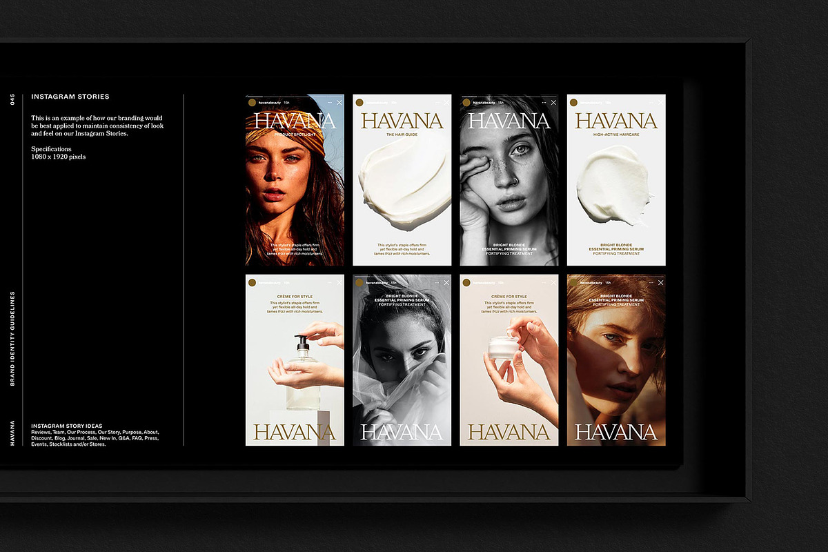 HAVANA / Brand Guidelines Template, a Presentation Template by Circular (Photo 10 of 15)