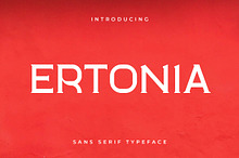 Ertonia Slab Serif Font