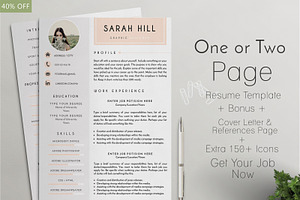 Professional Resume /CV Template - 9