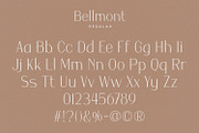 Bellmont, a Sans Serif Font by din-studio.com (Thumbnail 6 of 16)