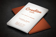 Minimalistic Business Card, a Business Card Template by artnook (Thumbnail 2 of 5)