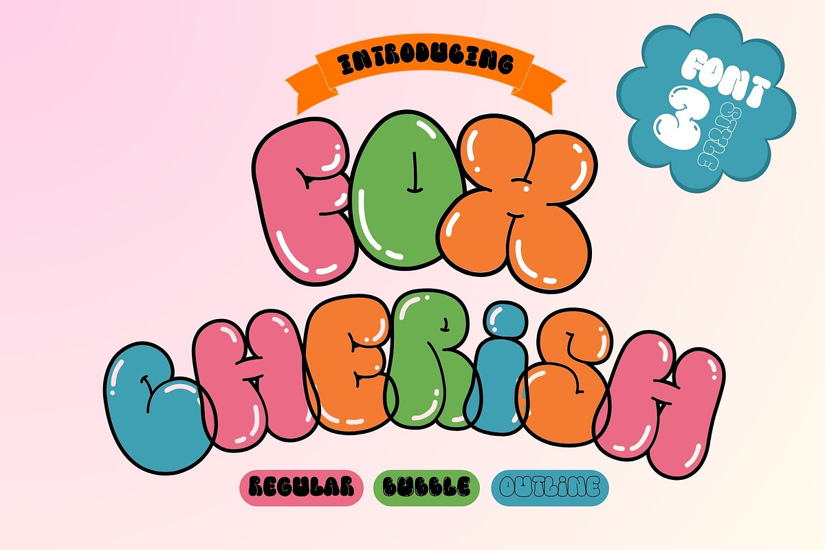 Fox Cherish 3 Fonts Style, a Handwritten Font by Fox7 By Rattana (Photo 1 of 10)