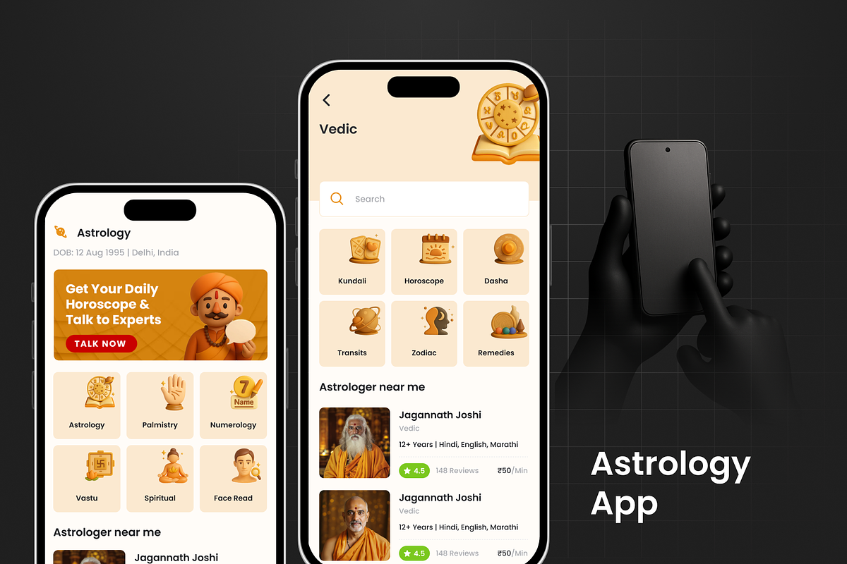 Astrologer Chat App | Astron preview 6