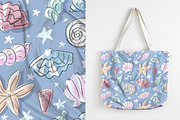 Vector seamless patterns, a Pattern Graphic by Melniklenart (Thumbnail 3 of 10)