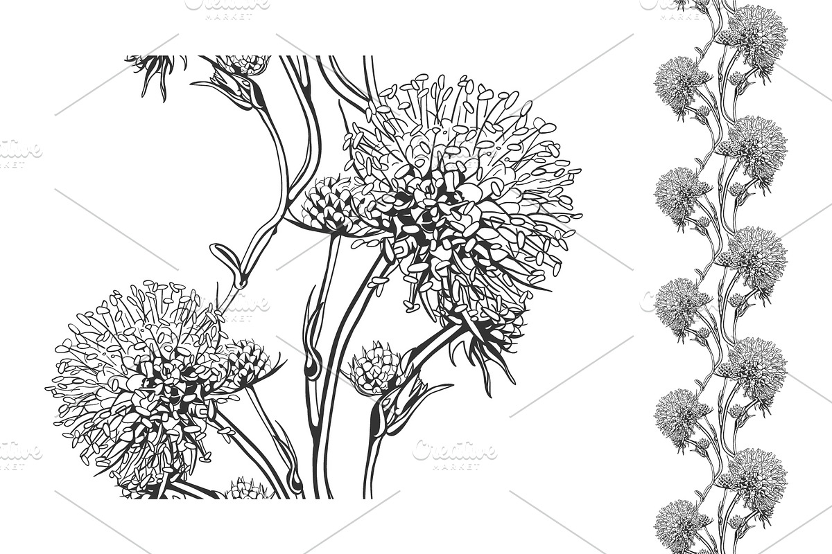 Floral Pattern & Flower Print, a Pattern Graphic by Plaid4You (Photo 7 of 12)