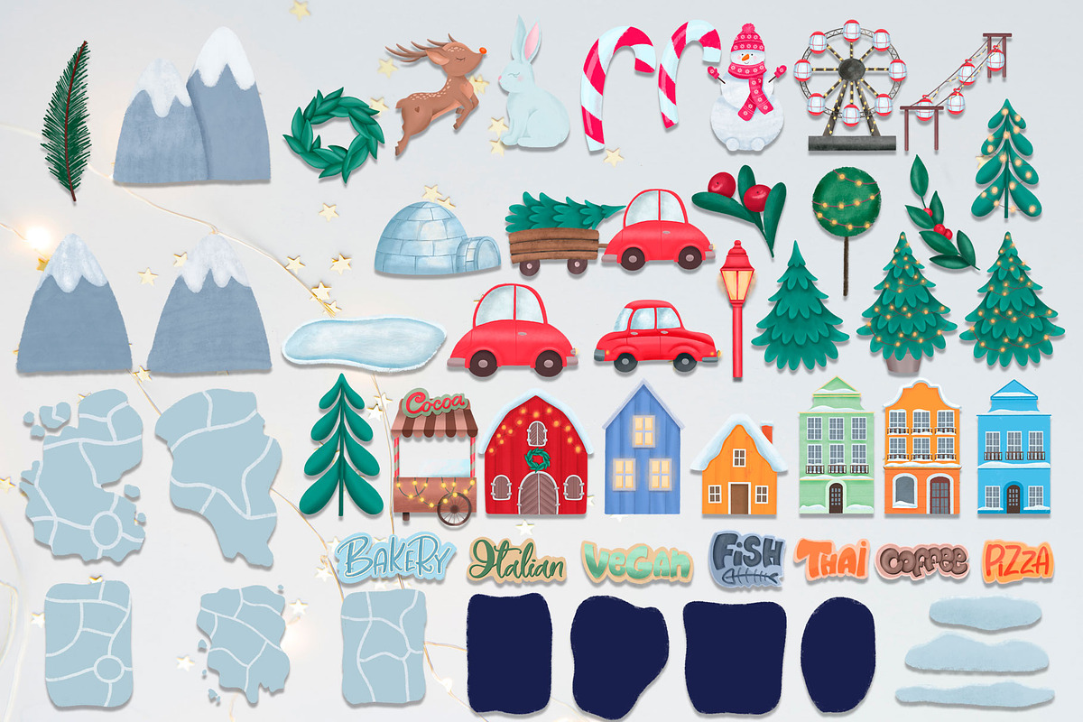 Warm and Cozy Winter. Graphic set, an Illustration by CallMeStasia (Photo 9 of 11)