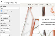 Gentry Feminine WordPress Theme, a WordPress Template by angiemakeswebsites (Thumbnail 5 of 6)