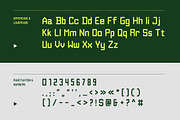 Octa Meatrix Techno Typeface Font, a Sans Serif Font by Rasio Studio (Thumbnail 2 of 7)
