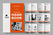 Employee Handbook Layout, a Brochure Template by ContestDesign (Thumbnail 1 of 4)