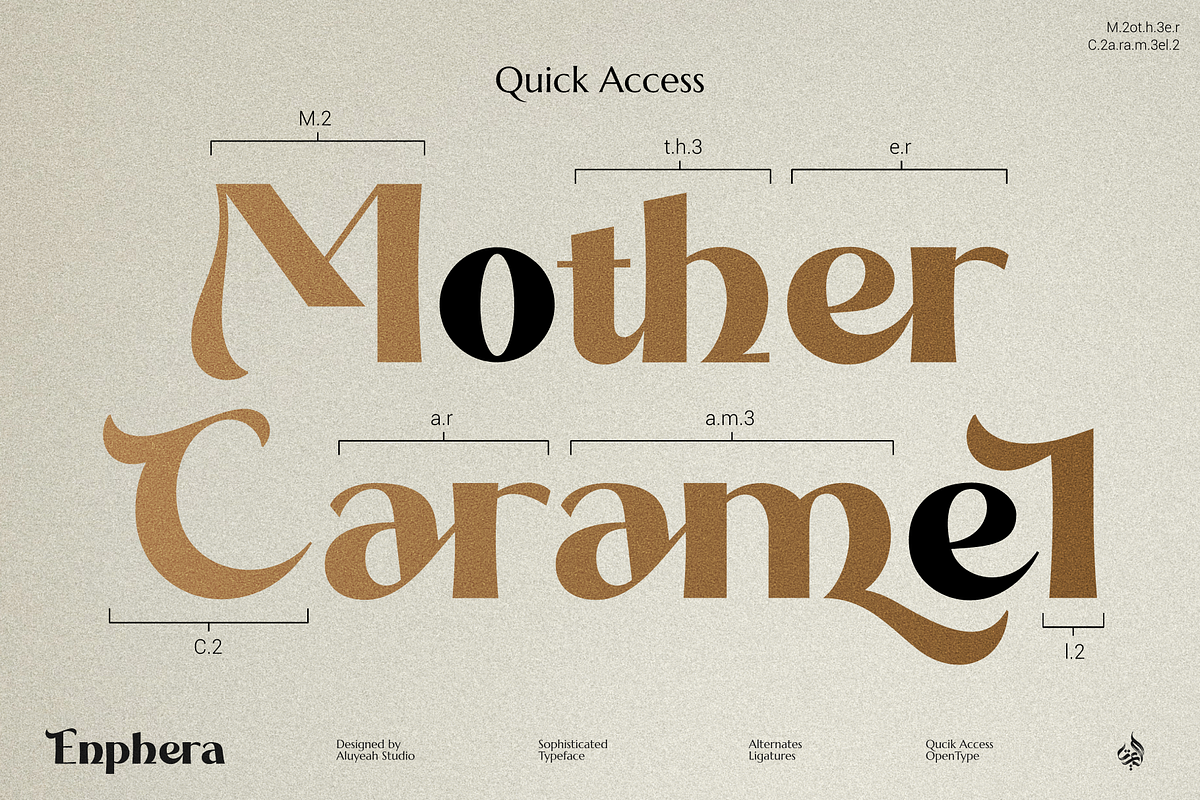 Enphera, a Serif Font by Aluyeah Studio (Photo 12 of 15)