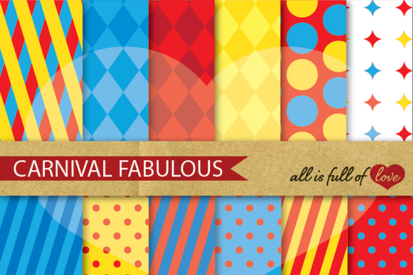 Carnival Background Abstract Pattern preview 2
