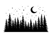 Majestic Pine Trees SVG, a Finance Illustration by Amazin_art (Thumbnail 34 of 41)