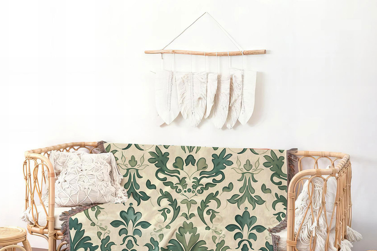 Damask Antique Arabesque Ornament 7, a Pattern Graphic by Olya Creative (Photo 9 of 11)