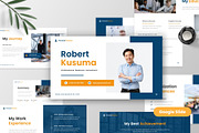 Personal Resume Google Slide, a Presentation Template by MtvtdArt (Thumbnail 1 of 6)