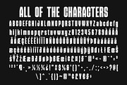 CS Milions – Condensed Font, a Sans Serif Font by Craft Supply Co. (Thumbnail 8 of 8)