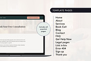 Squarespace Website for Therapist, a Squarespace Template by Pretty Boss Designs (Thumbnail 3 of 6)
