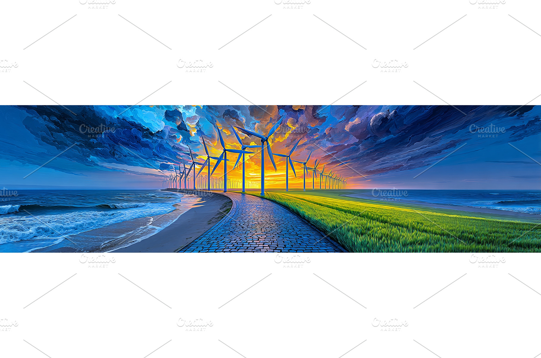 A scenic summer view featuring a, a Nature Photo by ZinetroN