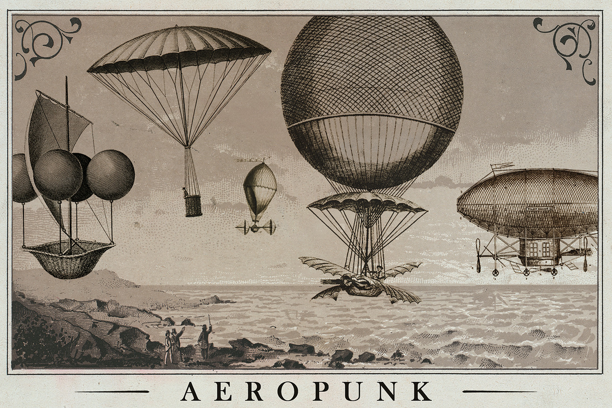 Aeropunk Illustrations, an Illustration by Blue Line Design (Photo 1 of 26)