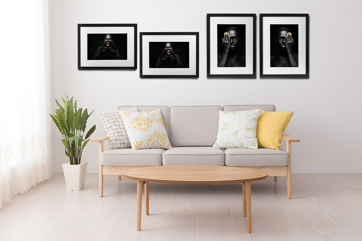 15 Room Frame Mockup, a Product Mockup by VaaniDesigns (Photo 10 of 15)