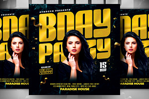 Birthday Party Flyer