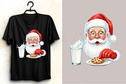 Watercolor Jolly Santa Faces Clipart, an Illustration by SVGArt (Thumbnail 3 of 8)
