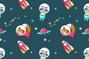 Space animals calendar & planner, a Stationery Template by SiberianArt (Thumbnail 12 of 12)