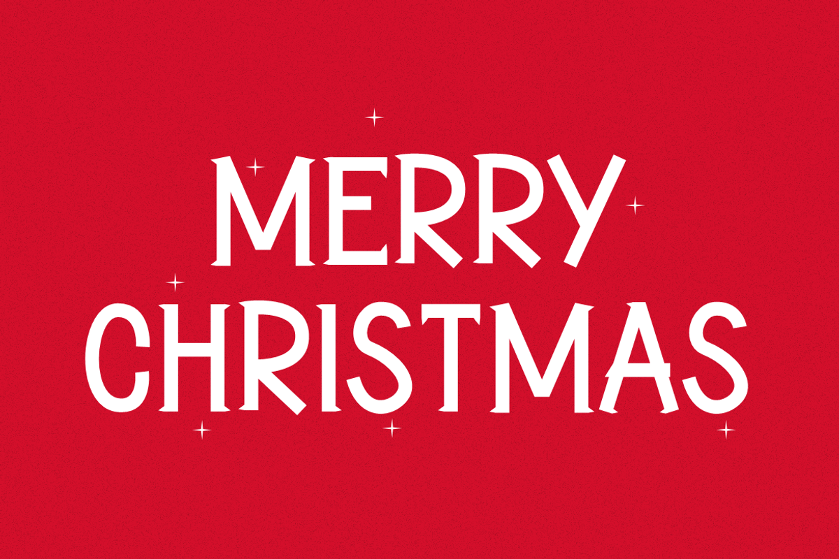 Christmas Beraden Font, a Serif Font by Iqsiart Studio (Photo 5 of 6)