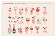 Festive Cocktails collection, a Graphic by Marish (Thumbnail 6 of 8)