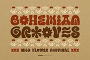 Eutoria - Organic Boho Font, a Symbol Font by ikiiko (Thumbnail 2 of 7)