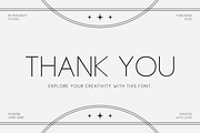Cinnamon - Advertisement Font, a Sans Serif Font by RockboyStd (Thumbnail 12 of 12)