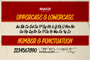 Broadster - Classic Brush Type, a Sans Serif Font by ikiiko (Thumbnail 6 of 7)