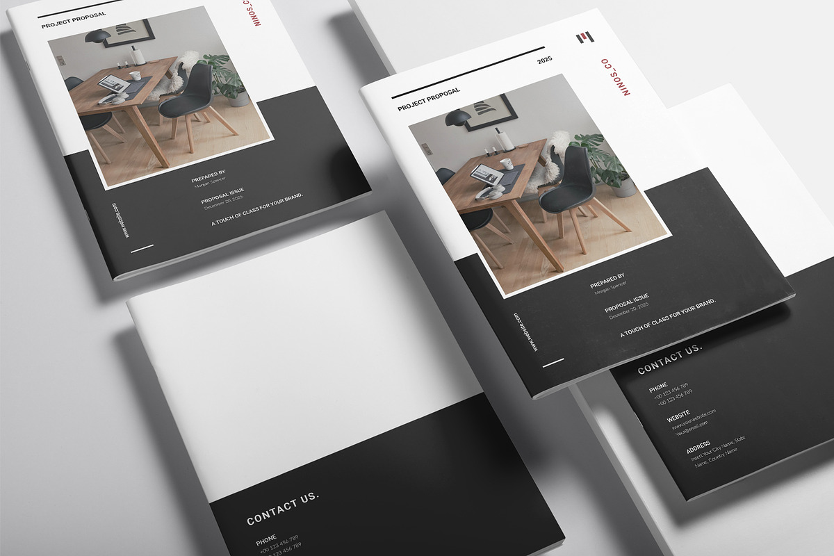 Project Proposal Template, a Brochure Template by DesignCrest (Photo 11 of 13)